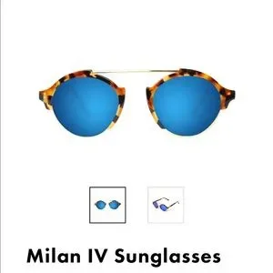 Women’s Illesteva Milan IV sunglasses NWOT Illesteva: Milan Sunglasses – DEUXMERCH main image 3